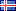 Currency flag for ISK